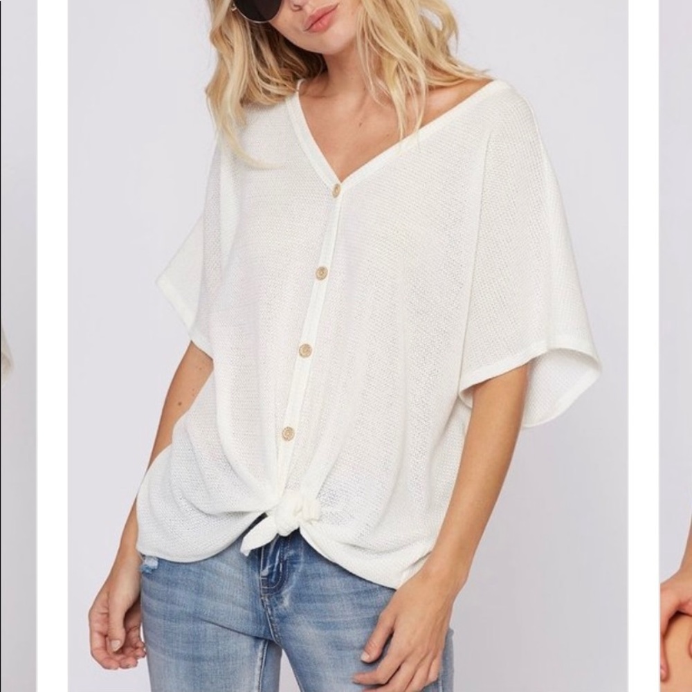 White button up shirt